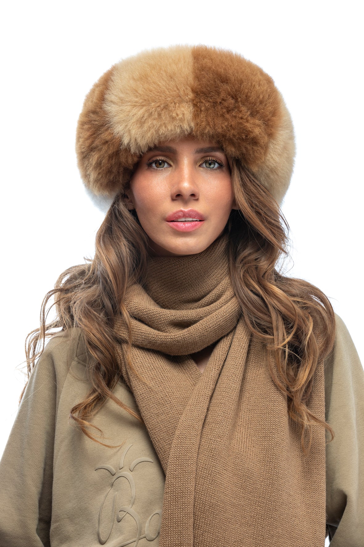 Ethical alpaca fur headbands designed in Paris | Baboosha Paris