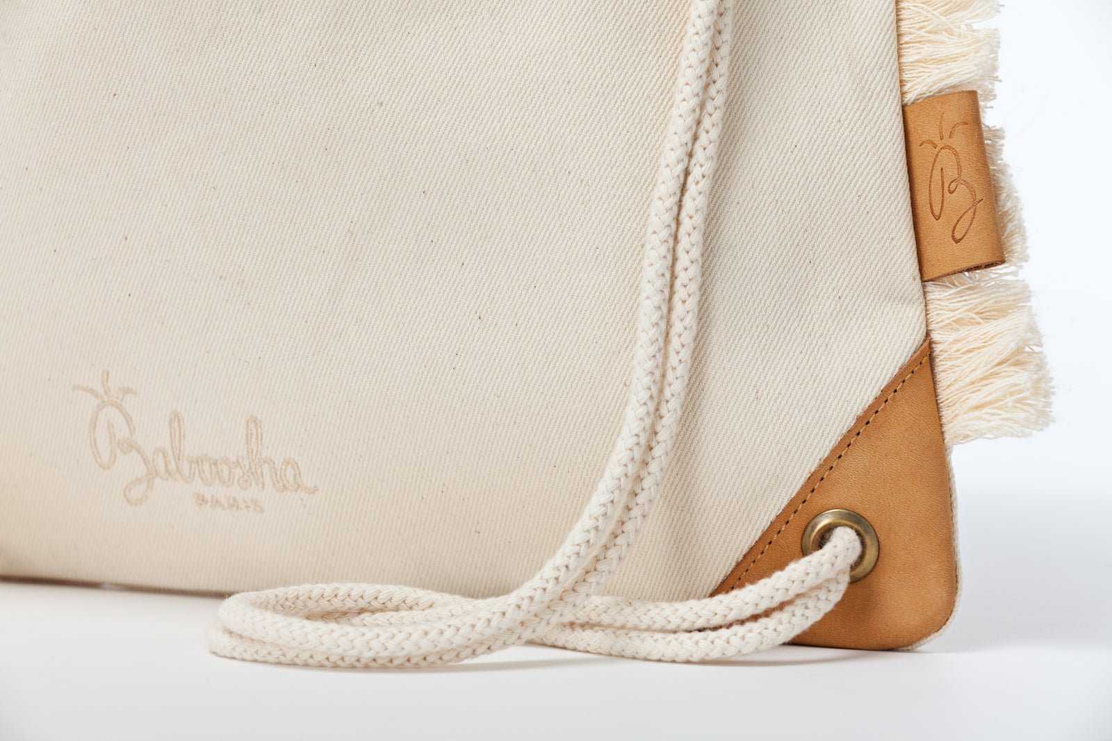 【NONCODE】LINE denim string backpack LINE denim string backpack - 논코드